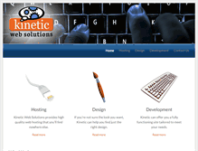 Tablet Screenshot of kineticweb.com